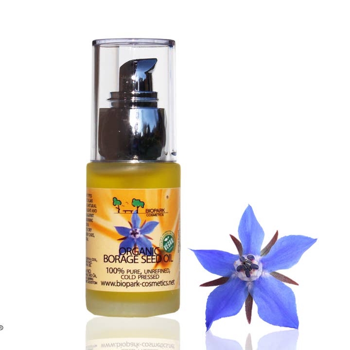 Organic Borage Oil, 30ml for wholesale by Biopark Cosmetics