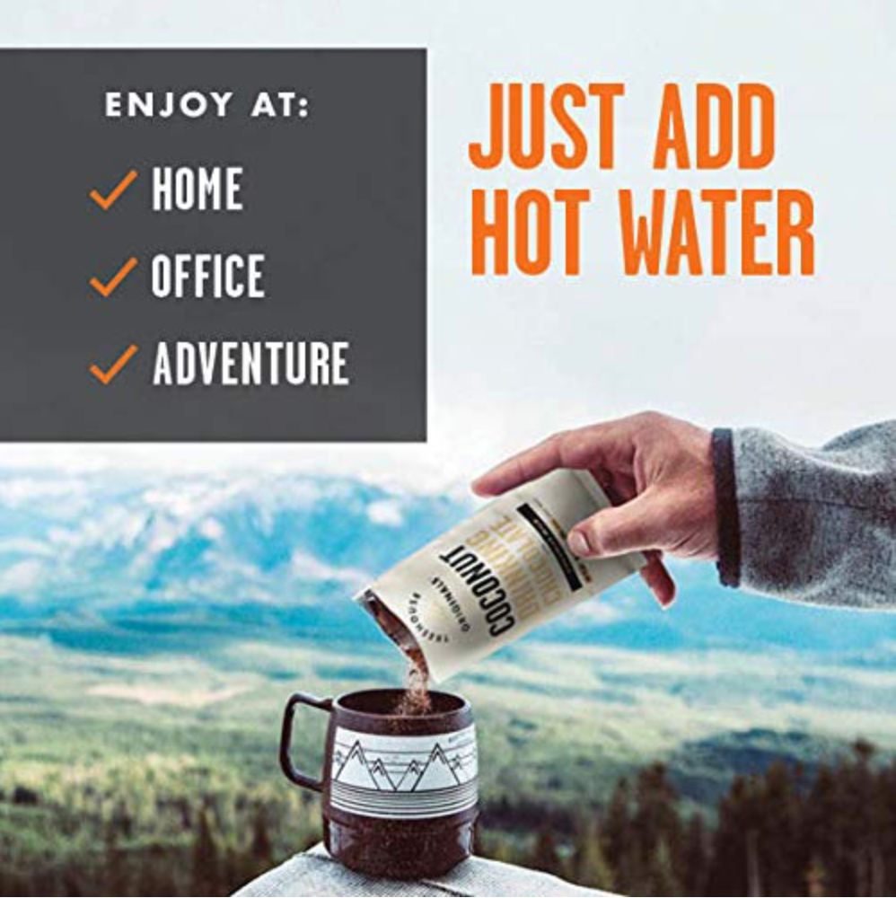 Treehouse Originals - Wholesale Hot Cocoa Mix/Kit - Coconut Milk Organic Dark Hot Chocolate, Single Serving5