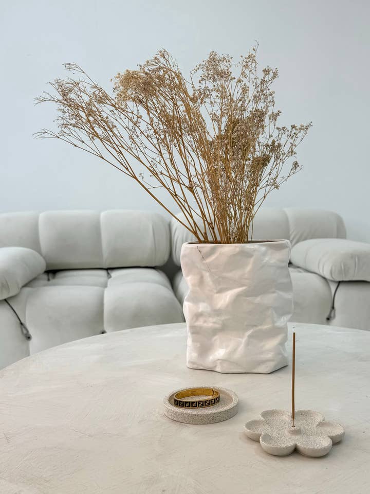 Porte-encens louloúdi - sable pour la vente par Luxe Home Decor Ltd