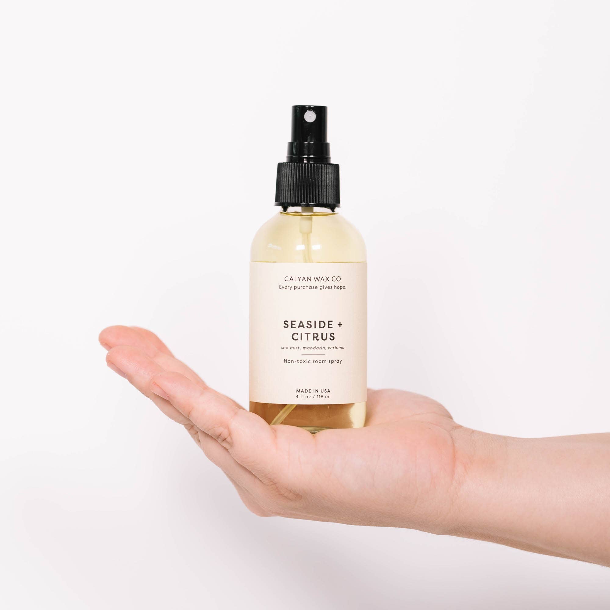 Calyan Wax Co. - Wholesale Room & Linen Spray - Seaside + Citrus - Room Spray9