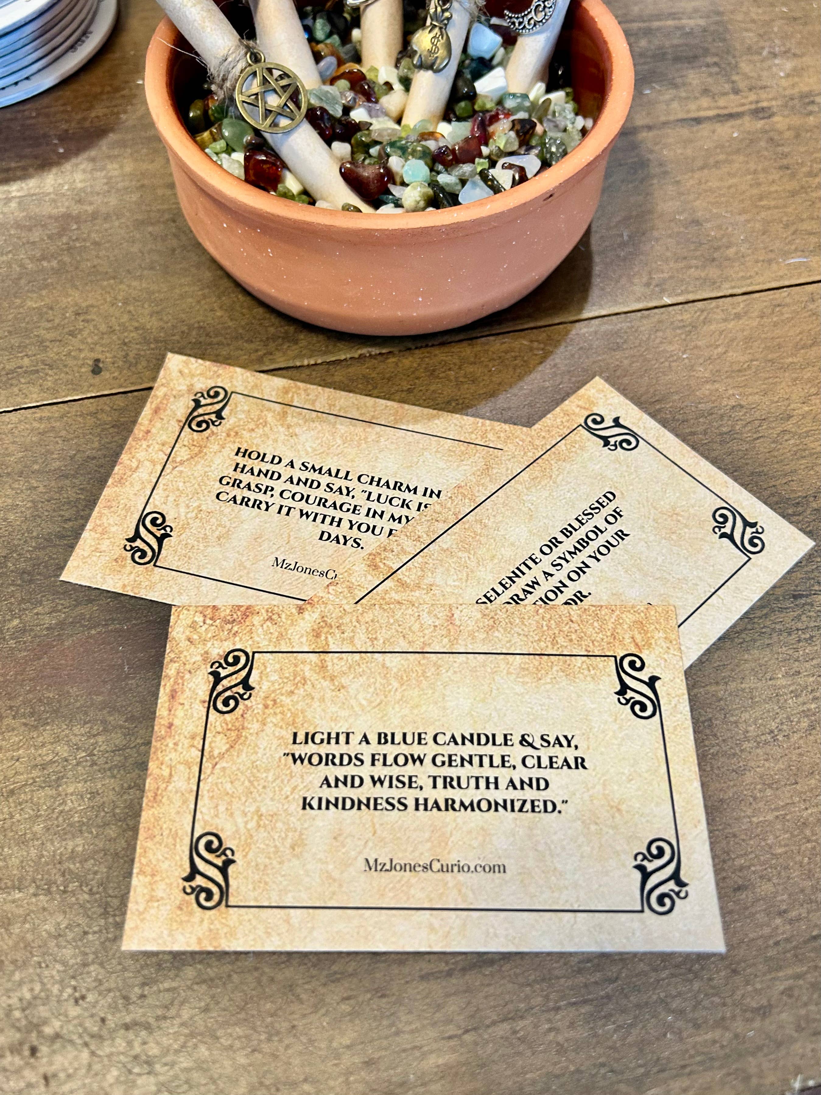 Mz. Jones’ Curio, Inc. - Wholesale Meditation Supplies - Quick Spell Scrolls2