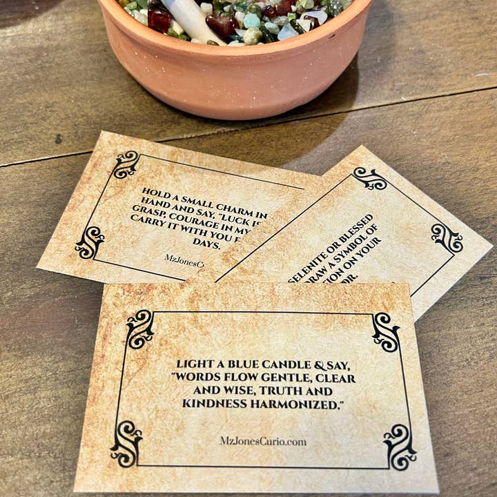 Mz. Jones’ Curio, Inc. - Wholesale Meditation Supplies - Quick Spell Scrolls2