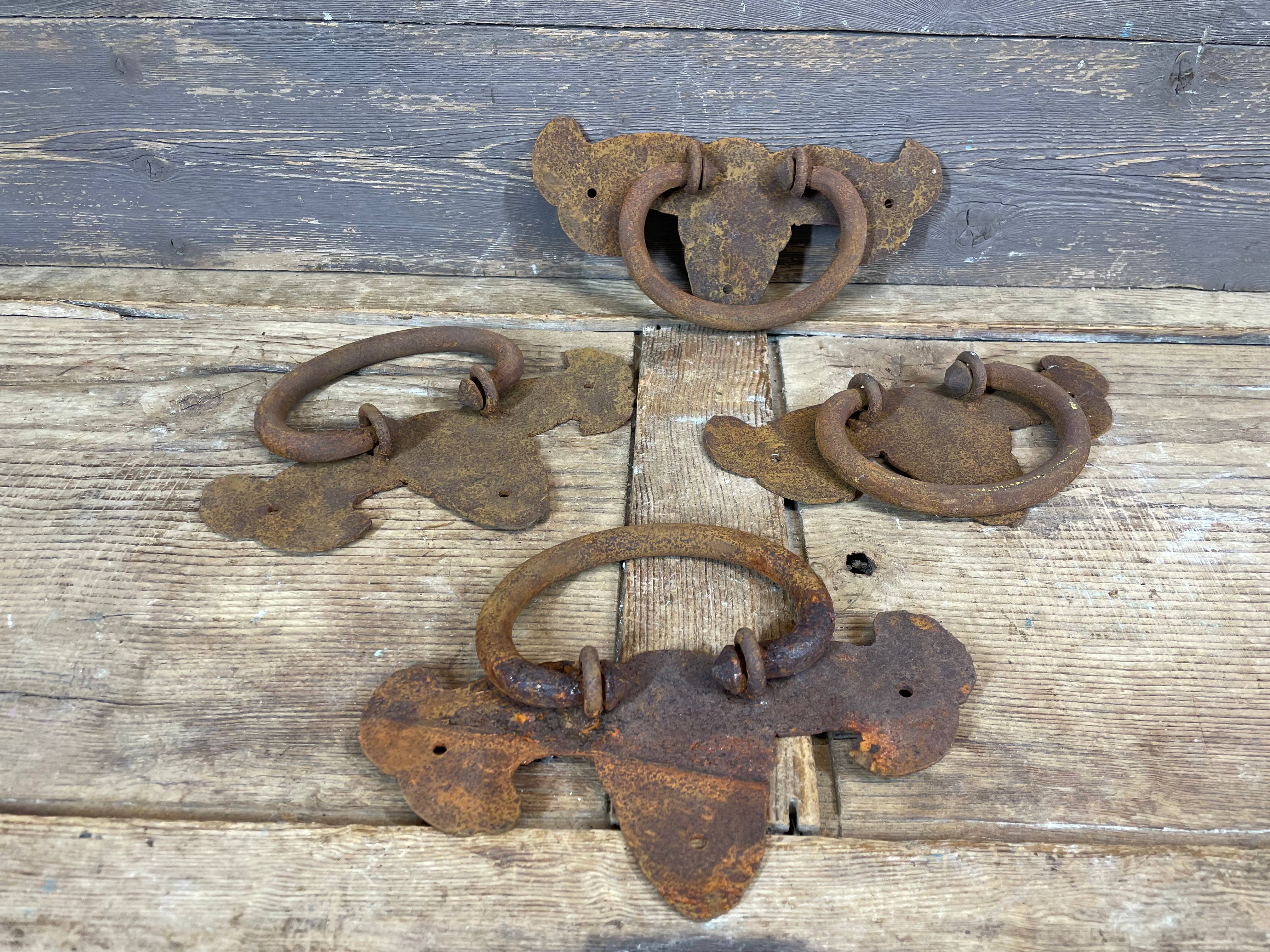 My Amigos Imports – Großhandel Griff/Handgriff – Gary Rustikale Eisenschublade mit Ziehtür, 8 x 4, rostfarben, 8$2