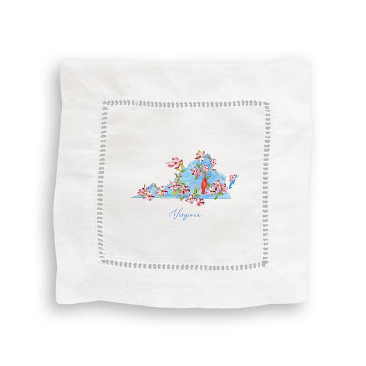 French Graffiti - Wholesale Tea Towel - Floral Virginia4