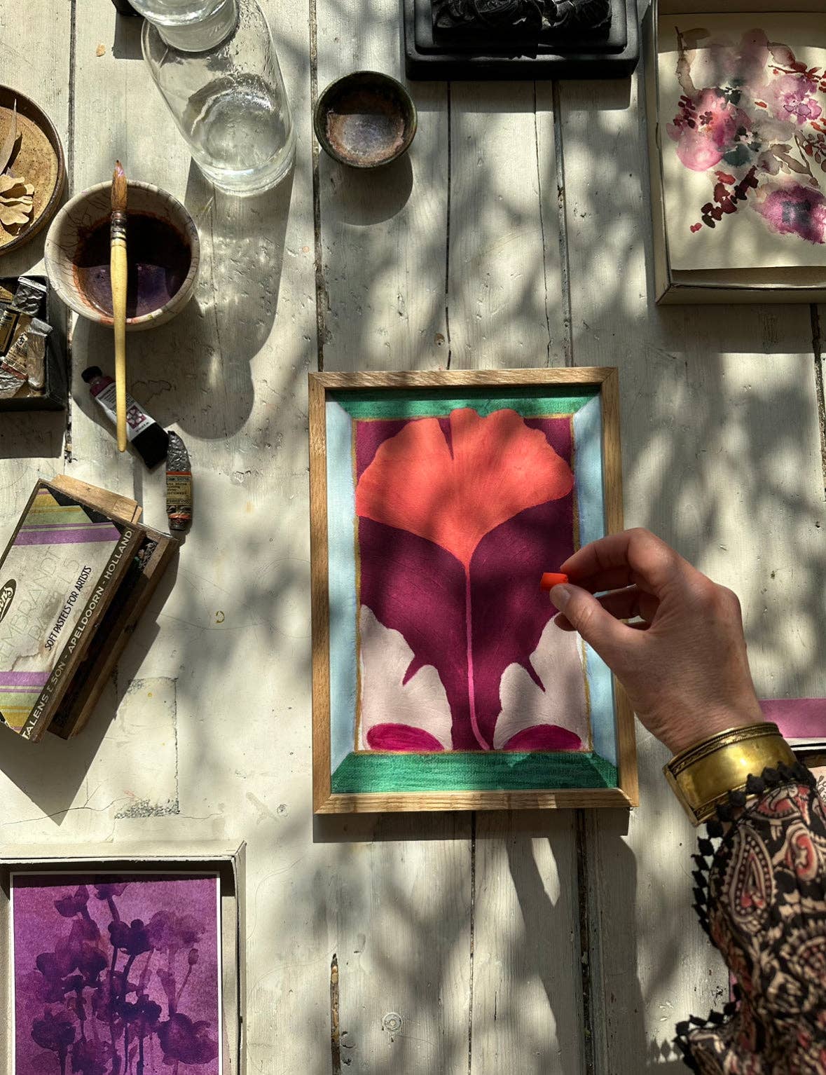 tinystories - Wholesale Art Print - Art Print "Gingko Orange"2