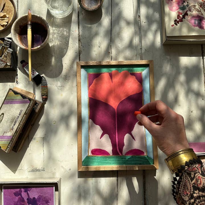 tinystories - Wholesale Art Print - Art Print "Gingko Orange"2