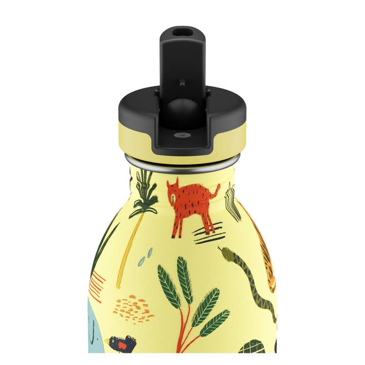 24Bottles - Wholesale Water Bottle - Borraccia per Bambini | Amici della Giungla - 500 ml2