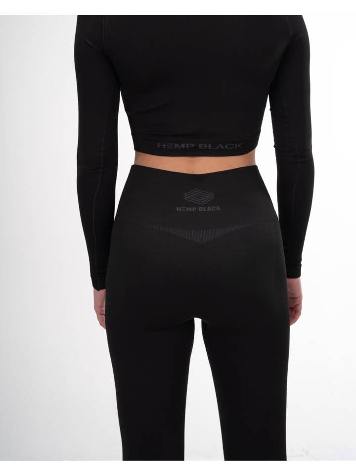 Hemp Black - Wholesale Athletic/Lounge Leggings - Women's - IMPACT ecoFLX Legging