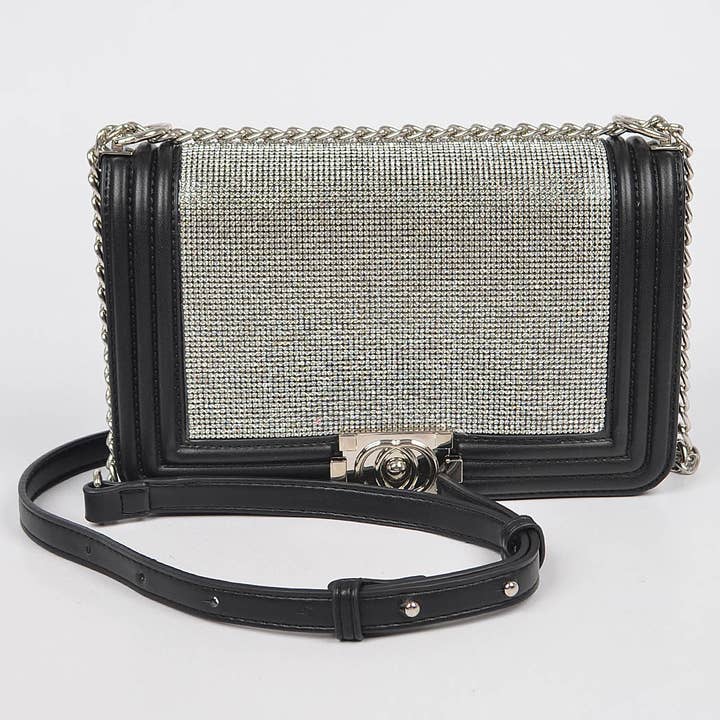 3AM BY H&D ACCESSORIES - Wholesale Crossbody Bag - Women's - Rhinestone Crossbody Bag7