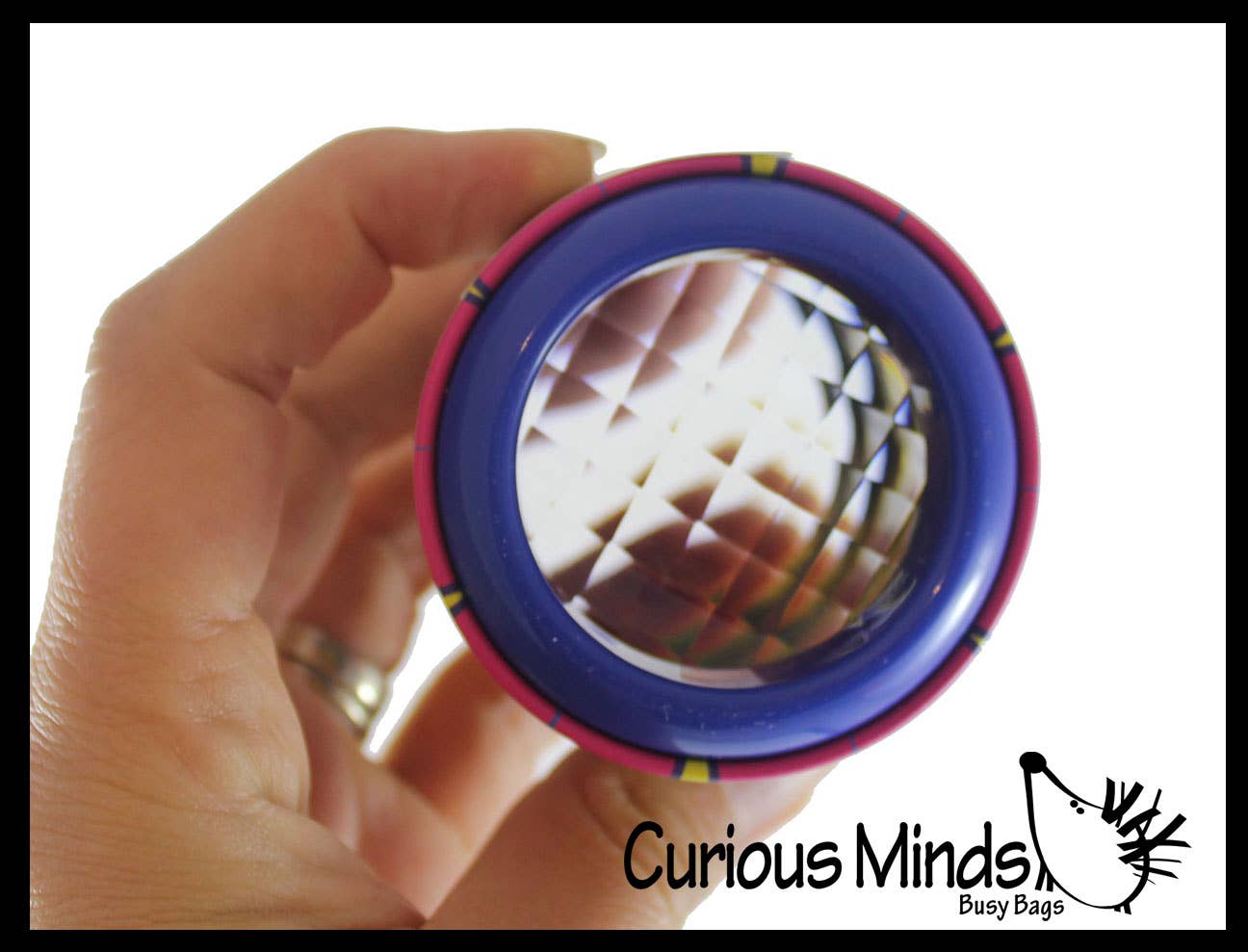 Curious Minds Toys - Wholesale Kaleidoscope camera – Child & baby - Metal Fly's Eye Kaleidoscope Toy - Bug Eye