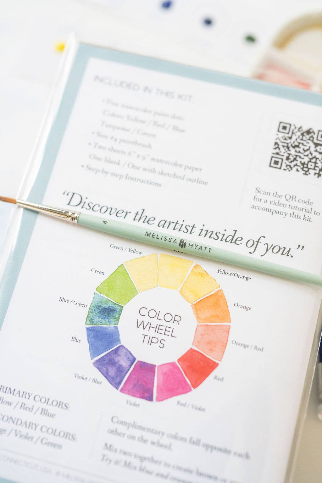 Melissa Hyatt - Wholesale DIY Craft Kit - Watercolor Art Kit- Sailing10