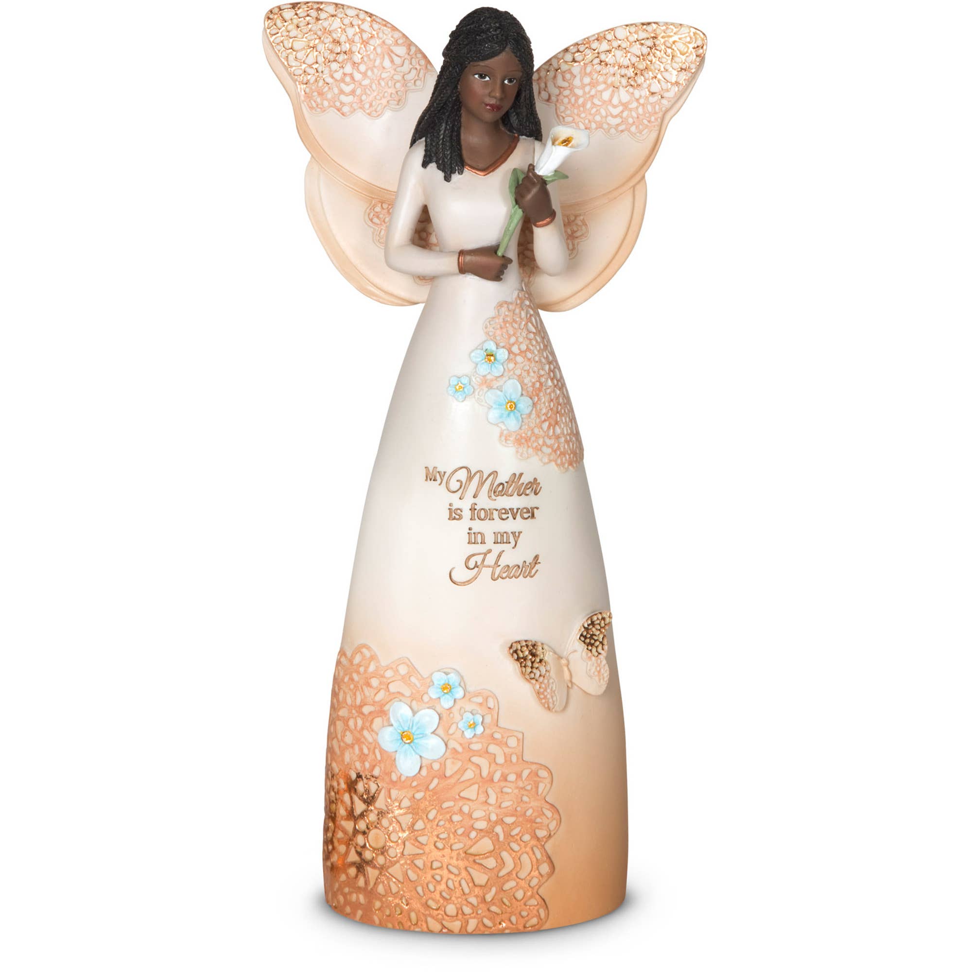 Pavilion - Wholesale Decorative Figurine - Mother - 9" Angel Holding  Calla Lily10