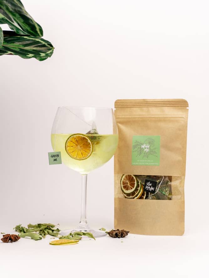 Grünes Ich: Kräuter- & Anis-Cocktail 🌿🍋 für den Großhandel von Infuse Me