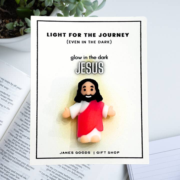 Pocket Jesus Doll | Glow in the Dark | Christian Gifts for wholesale by Janes Goods