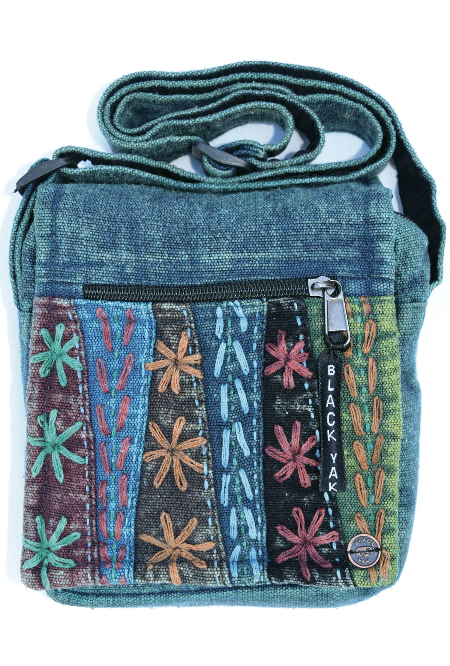 Black Yak Ltd – wholesale Top handle bag – women's – Small Hand Embroidered Bag - Cotton - Fair Trade10