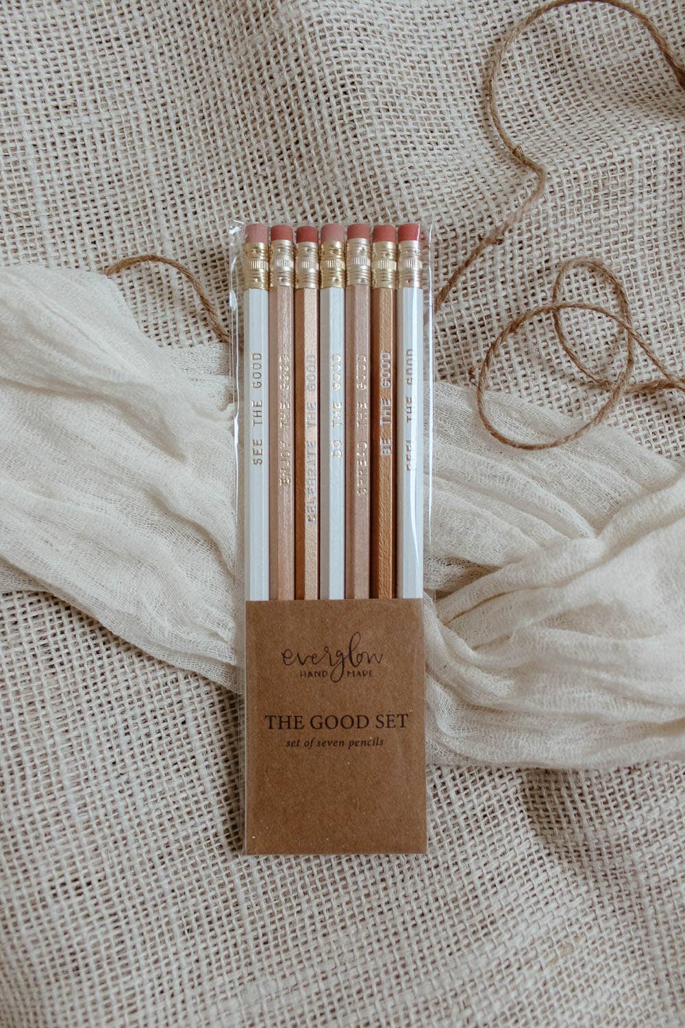 everglow handmade - Wholesale Pencil - The Good Set | Encouraging Positive Pencils1