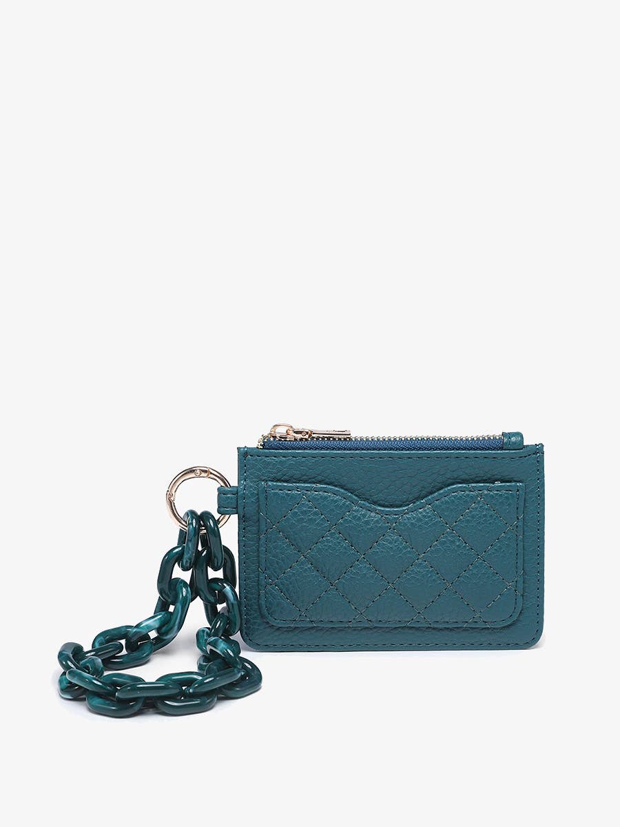 Jen & Co. - Wholesale Wallet - Women's - WL2368 Rhodes Quilted Wallet w/ Chain Bangle20
