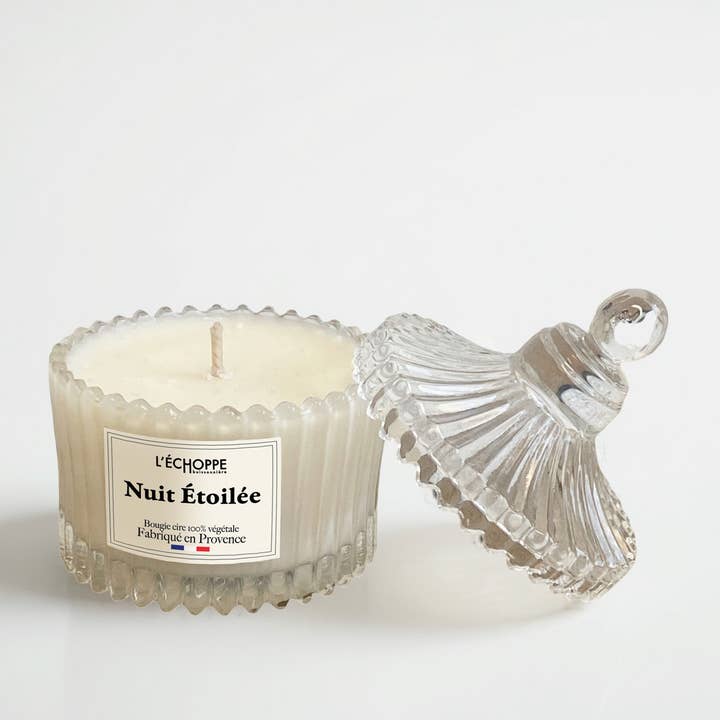 L'Échoppe Buissonnière - Wholesale Jar/Filled Candle - Starry Night - Scented Candle 70g