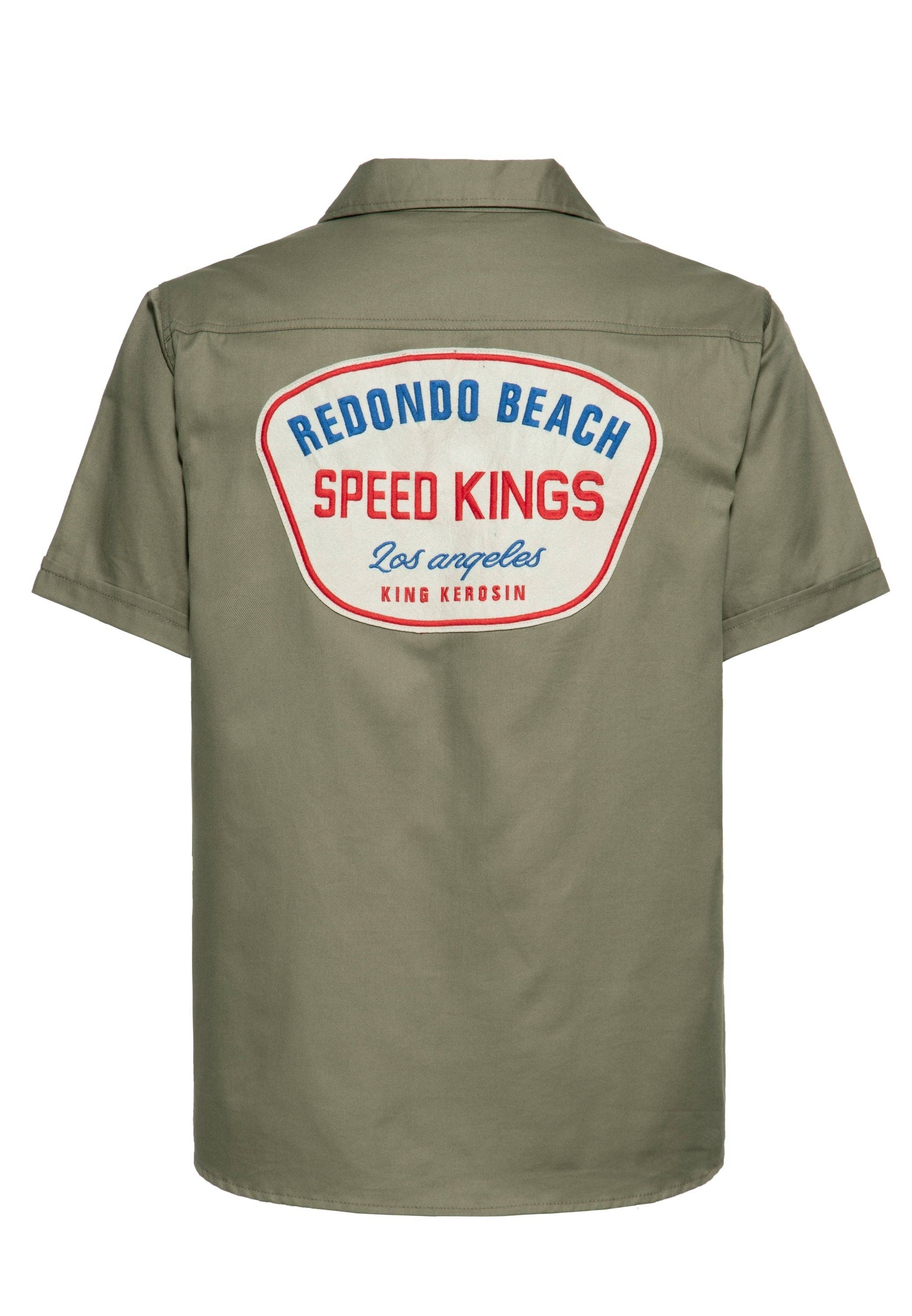 KING KEROSIN - Wholesale Shirt - Men's - Workwear shirt “Speed Kings”1