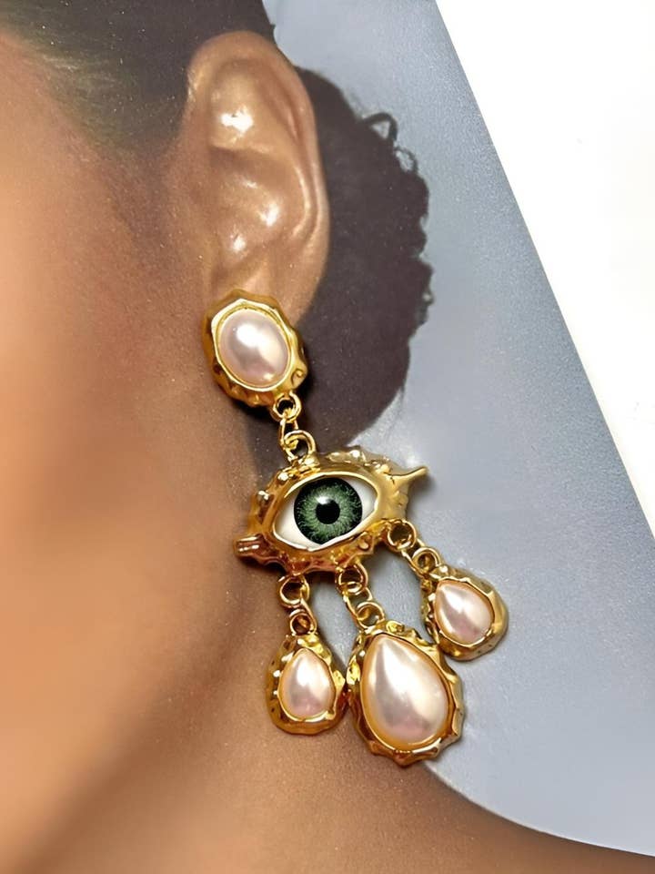 Pendientes Ojo de Dios for wholesale by Wild & Free