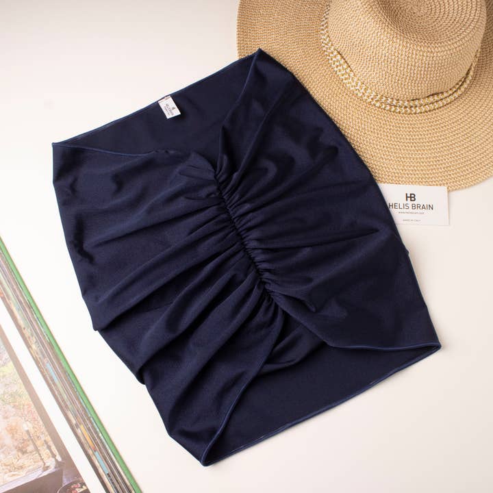 Marineblauw Gonna voor wholesale door Helis Brain