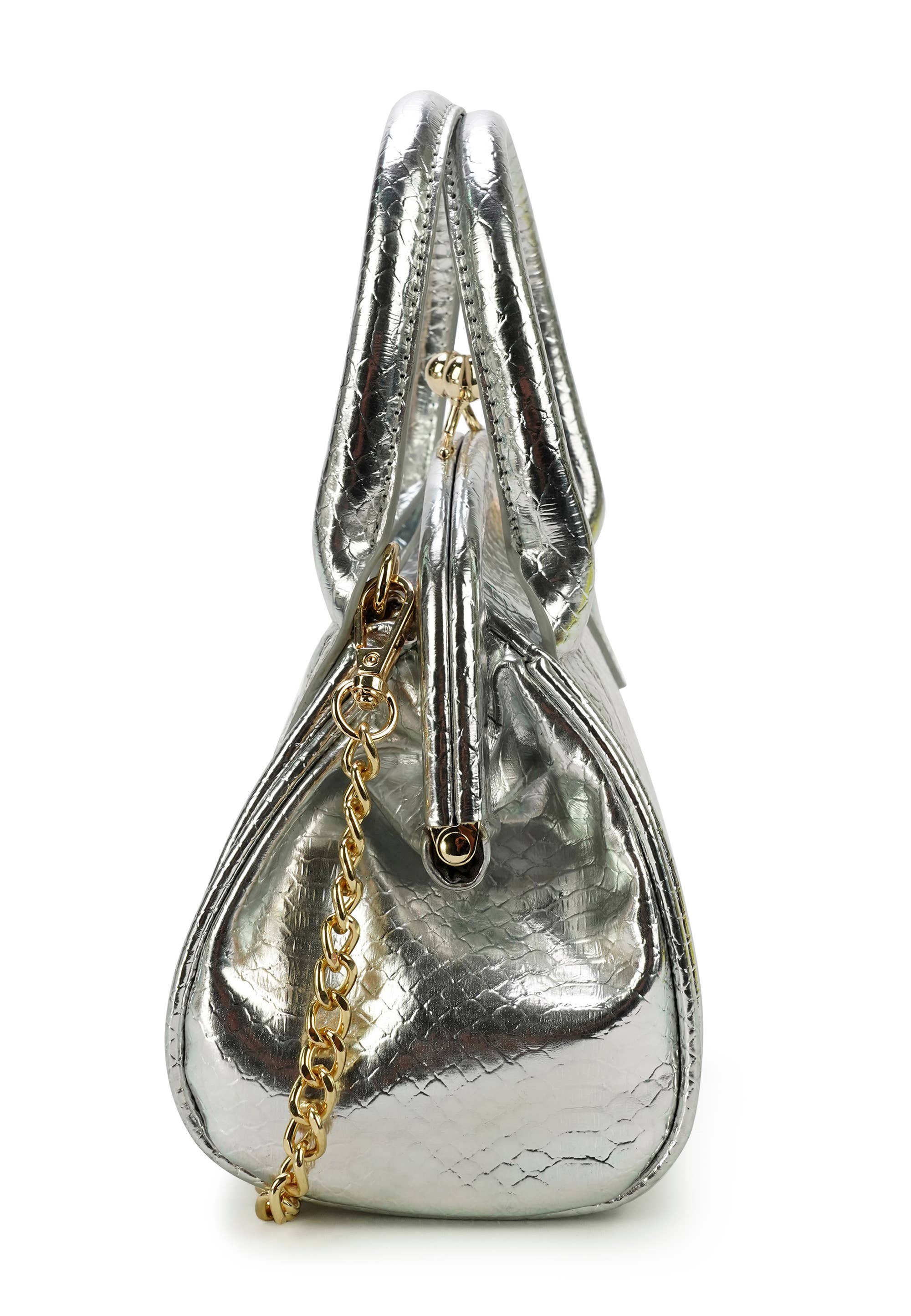 HJS - Wholesale Shoulder Bag - Women's - 'MARIPOSA' Crossbody Bag - Small Size with Snake Print11