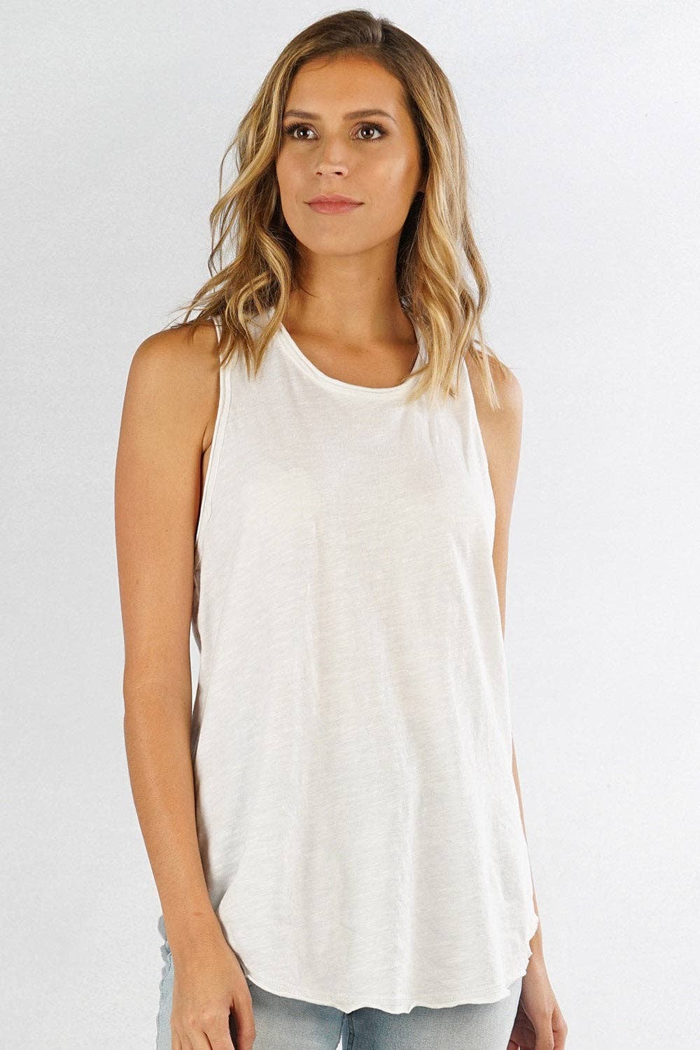 Lovestitch - Wholesale Tank Top - Women's - Cotton Slub Knit Racerback Tank Top4