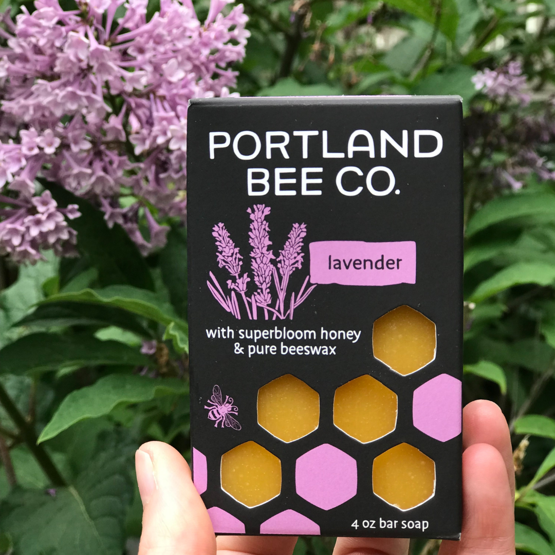 Portland Bee Balm – wholesale Bar Soap – Lavender Beeswax Bar Soap – Organic, Soothing Cleanser3