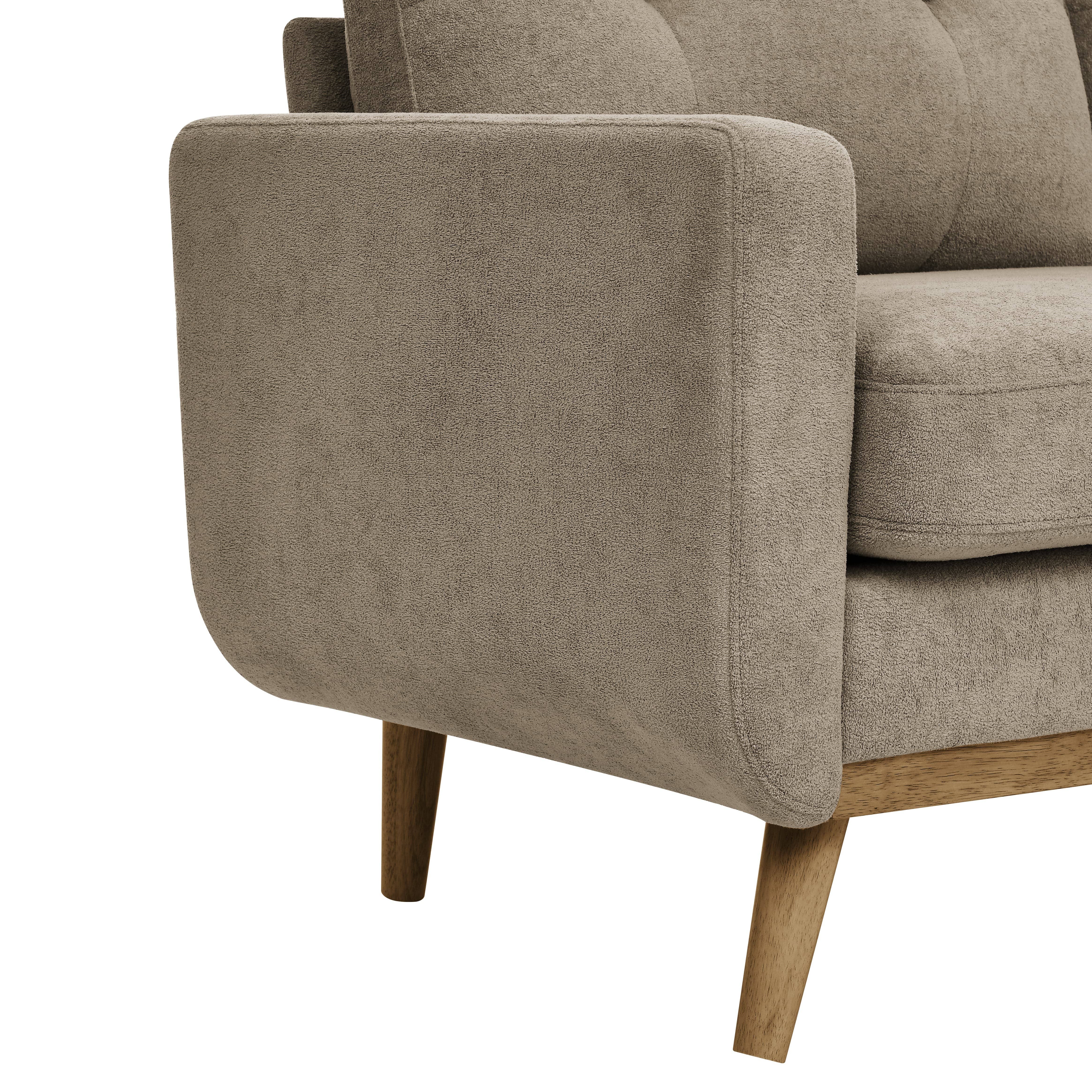 39F Inc. - Wholesale Sofa - Mid-Century 67.7in Tufted Loveseat Sofa with Wood Legs23