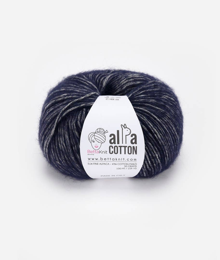 BettaKnit - Vente Fils à tricoter - Alpa Cotton - Lot de 10 pelotes12