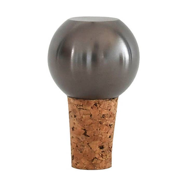 Bottle Stopper Round | Black Nickel for wholesale by BEHR & CO.