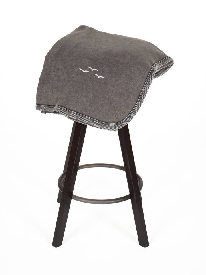 Blanket in black vintage Ultra-Soft for wholesale by Lazypants