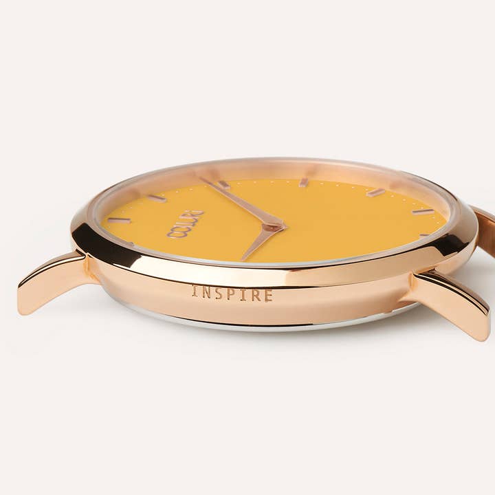 COLURi - Wholesale Wrist Watch - Women's - Yellow Watch 28MM Dial1
