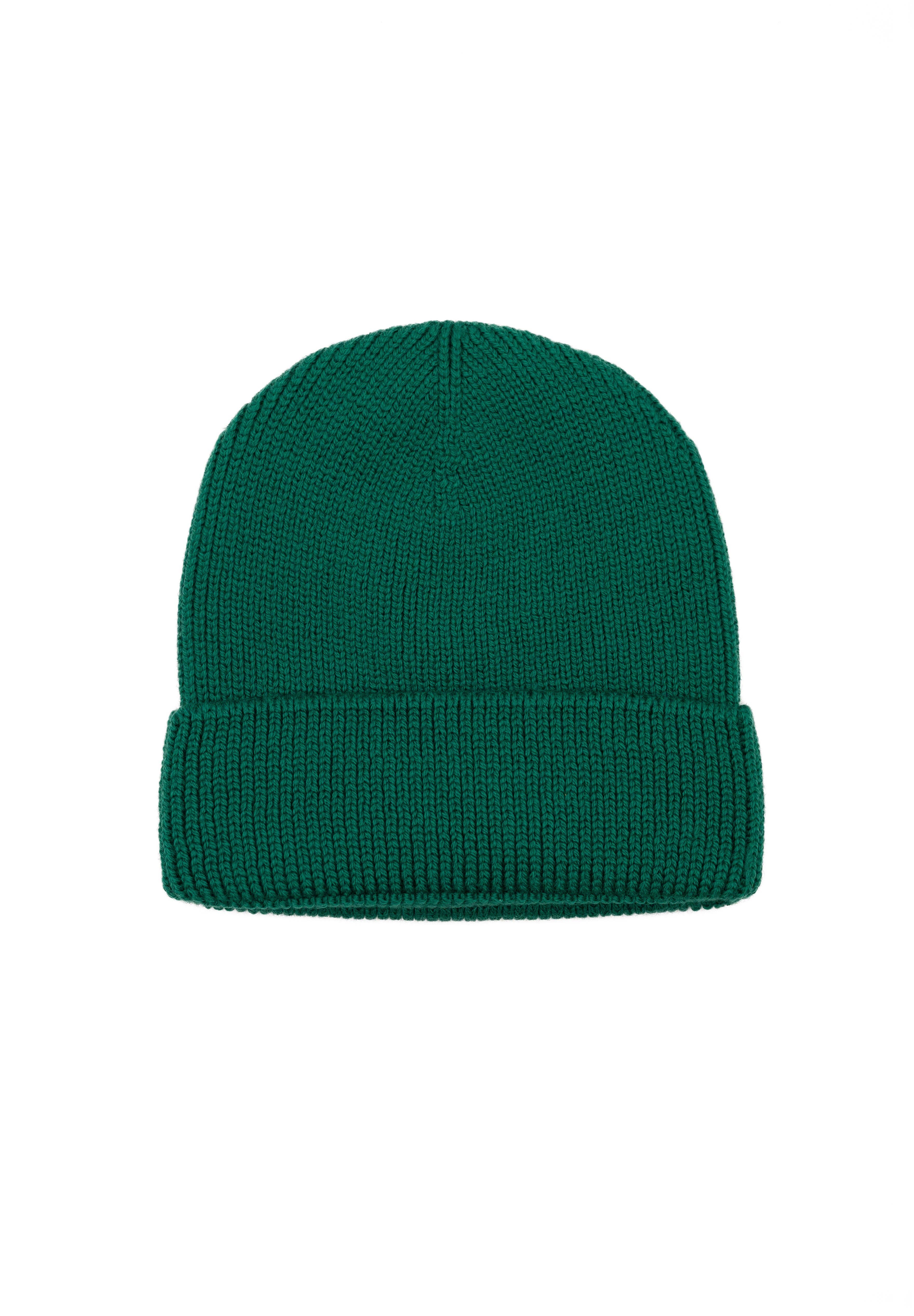 Slopes&Town - Wholesale Beanie - Kids - Kids Merino Wool Beanie Fun Green1