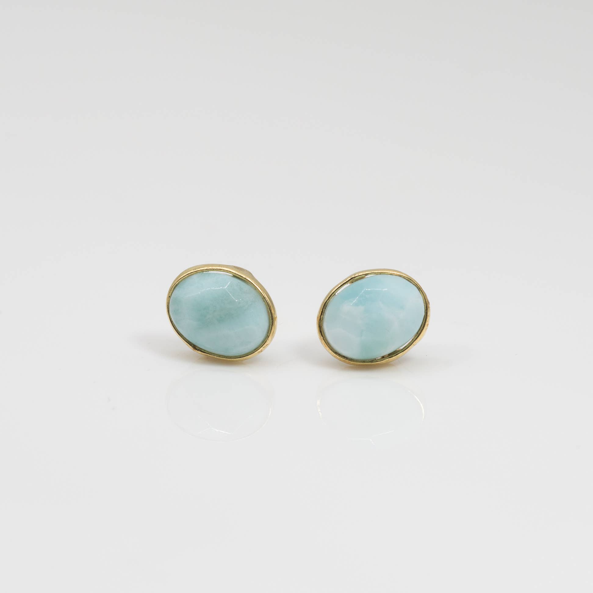 Leslie Francesca Designs - Vente Clous d'oreille - Goujons Larimar0