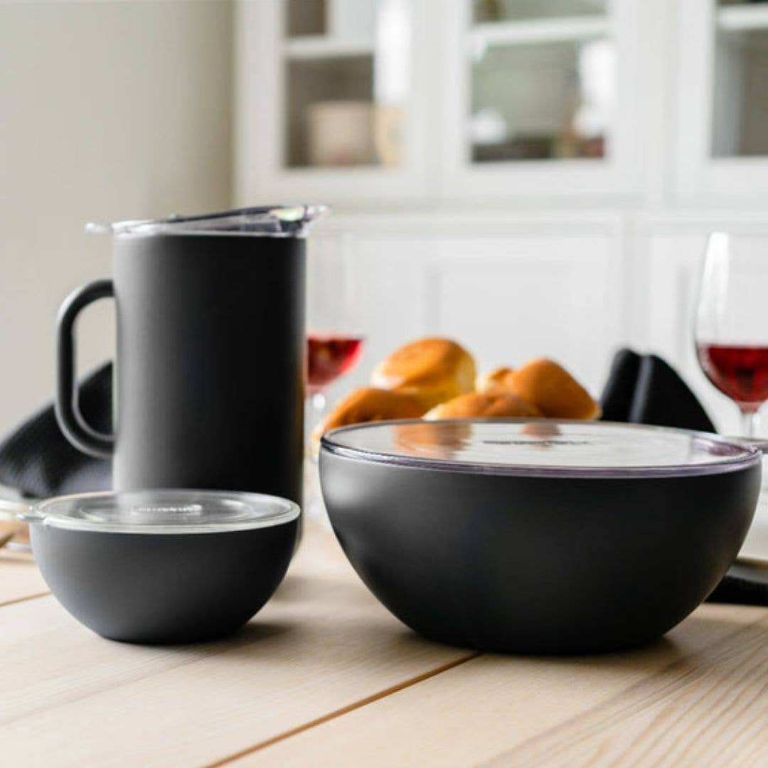 served - Wholesale Serve Bowl - A Super Bowl: Vacuum-Insulated Serving Bowl in Caviar3