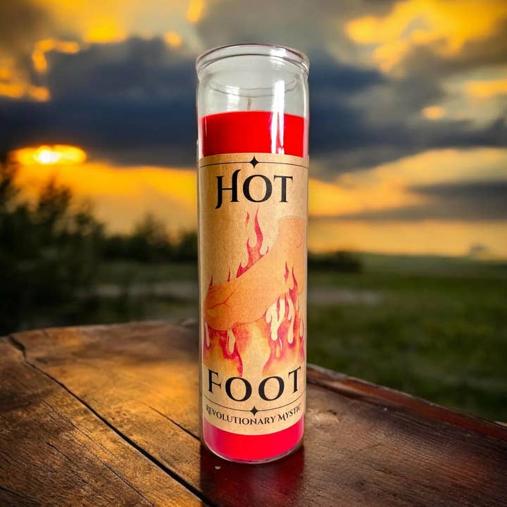 Hot Foot Candle Spell for wholesale by Revolutionary Mystic