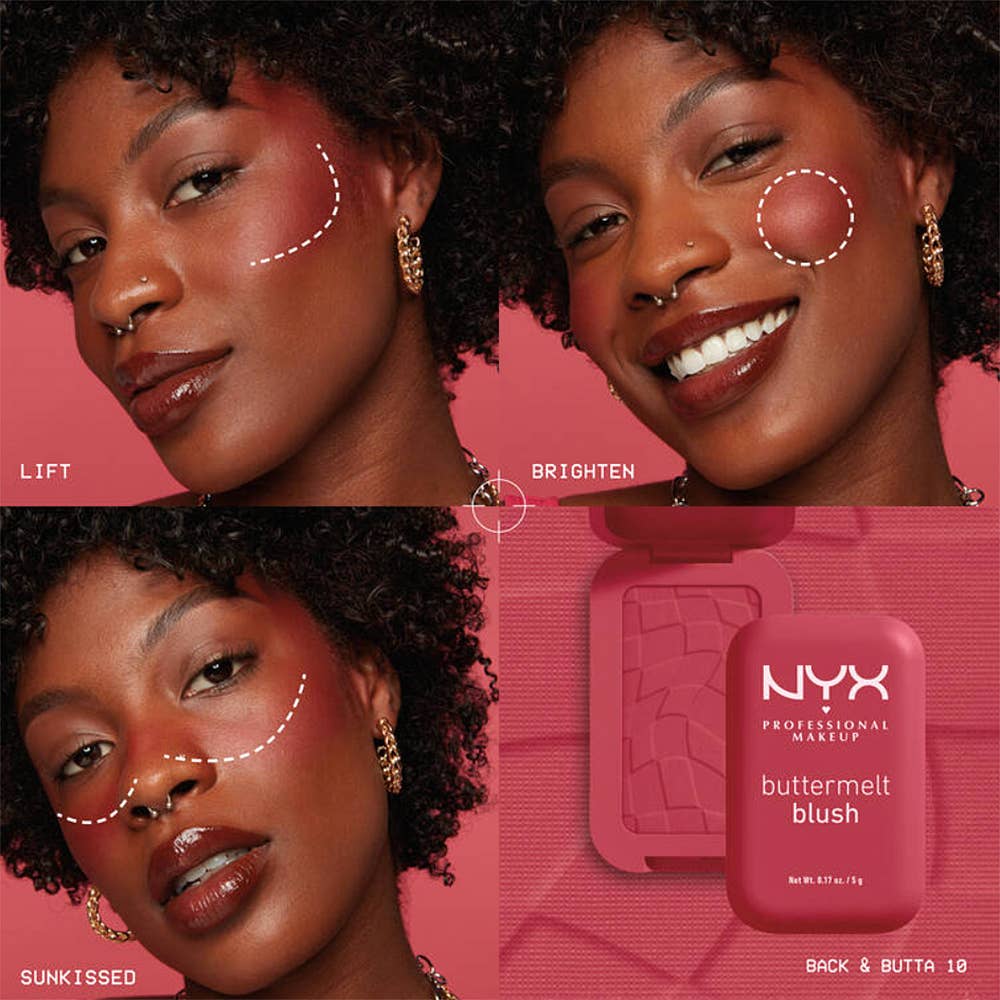 JOIA ACCESSORIES - Wholesale Blush - NYX BUTTERMELT BLUSH  3 UNITS , NYX BMBL4