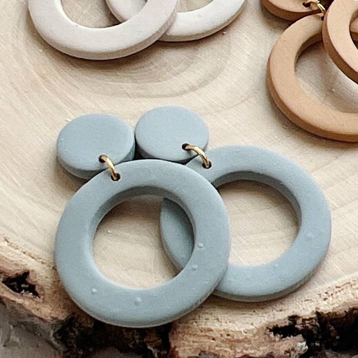 Courage & Calling - Wholesale Dangle Earrings - Circle Cutout Dangles2