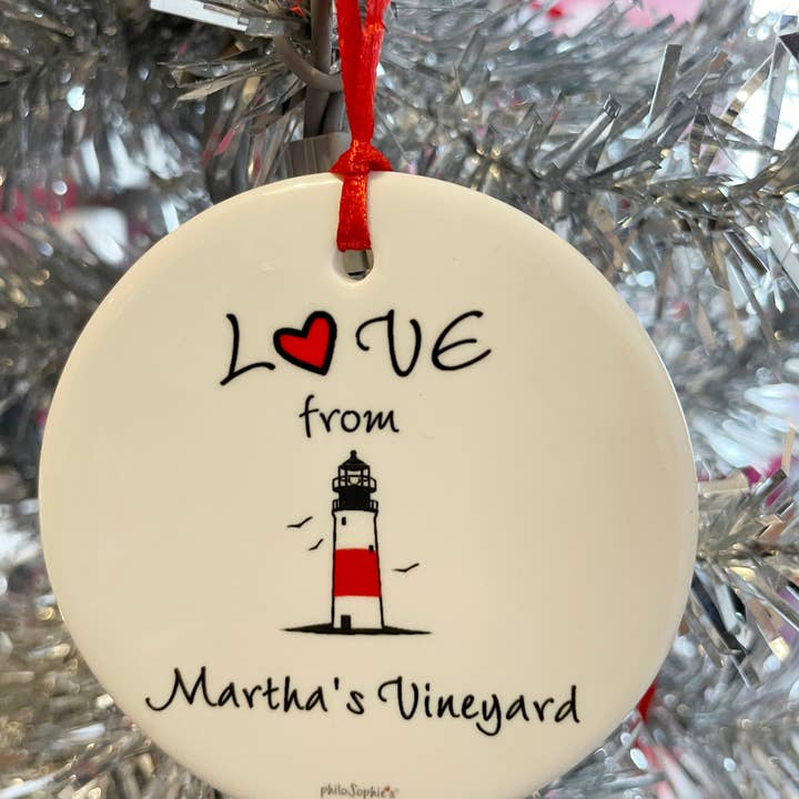 Lighthouse, ornament, coastal, nautical, tourism, gift for wholesale by philoSophie's Stationery & Gifts