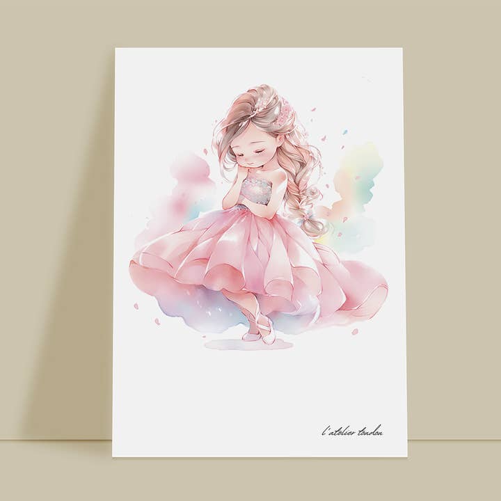 Wanddecoratie Princess Babykamer - Betoverd thema voor wholesale door L'atelier Toudou