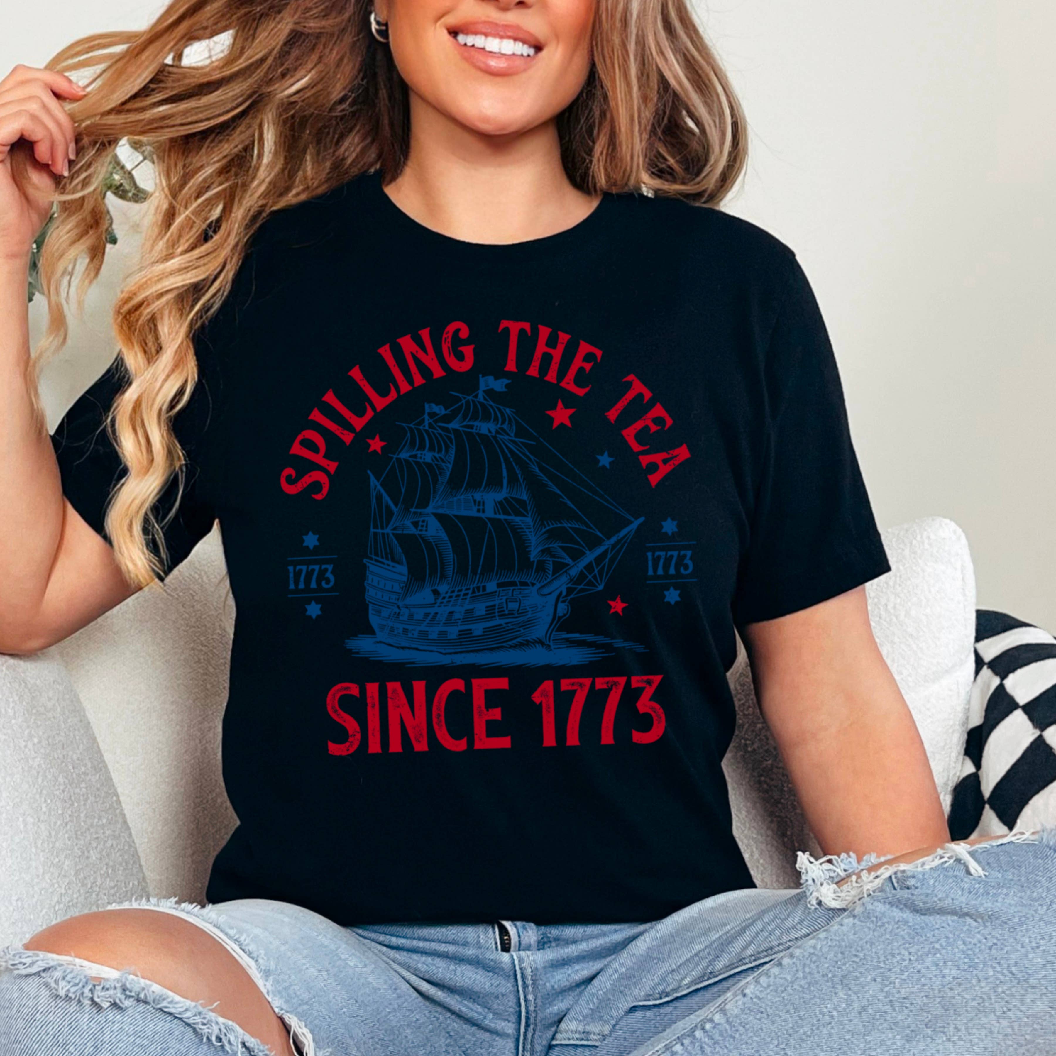 Shoppe SHC – wholesale T-shirt (graphic) – women's – July 4th Graphic Shirt | Patriotic Apparel | Comfort Colors23