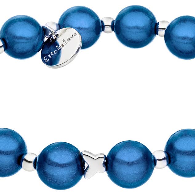 Royal Blu kralenarmband voor wholesale door Ella in Love