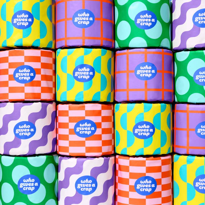 Who Gives a Crap - Wholesale Toilet Paper - 100% Recycled Toilet Paper - 48 Super Long Rolls