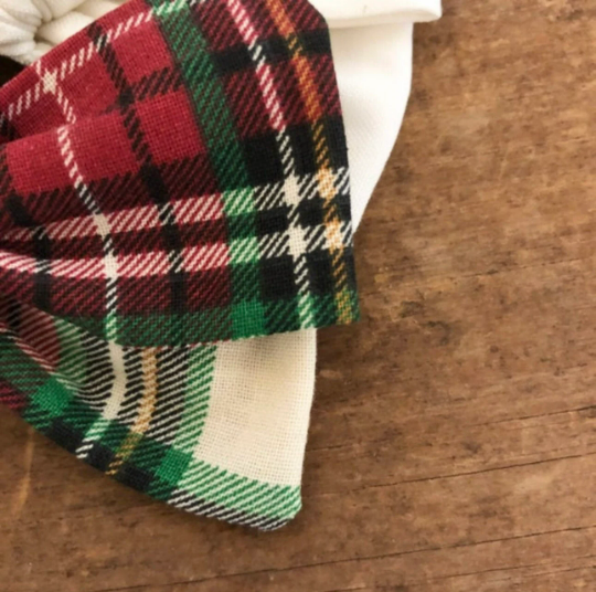 Brynn + Me - Wholesale Hair Bow - Kids - Christmas Hair Bows for Babies and Toddler Girls, stocking s3