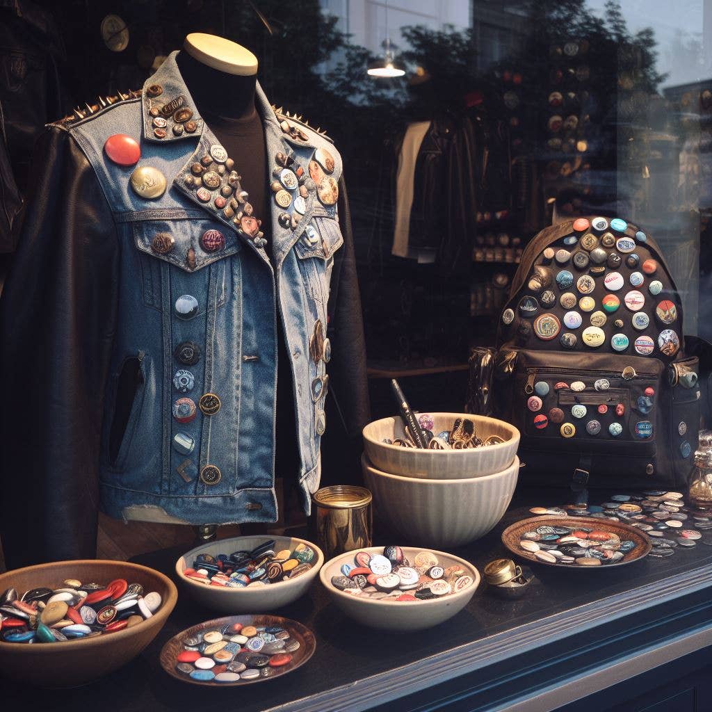 Pinbax Express – Engroshandel Reversnål/knap – Punk bands #2 x 25 1" tommer (25mm) pins pladebutik rock t-shirt2