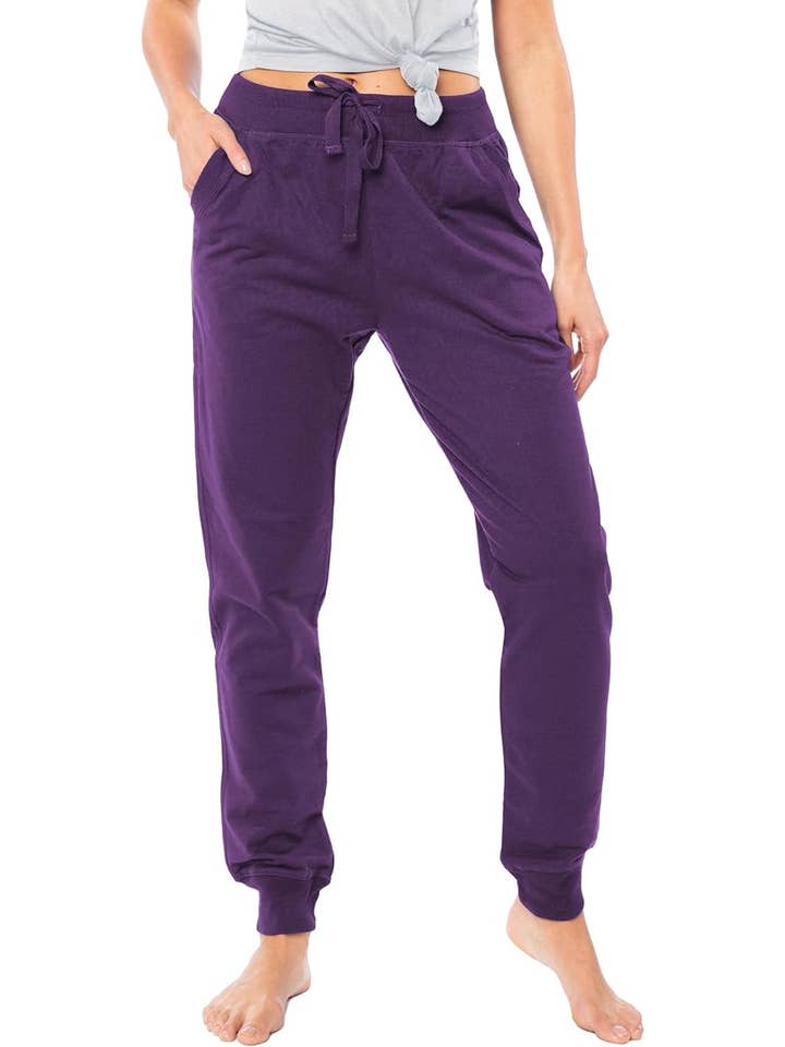 I-Wear Brands – Engroshandel Loungesweatpants/jogginbukser – til kvinder – Kvinders franske terry jogger sweatpants22