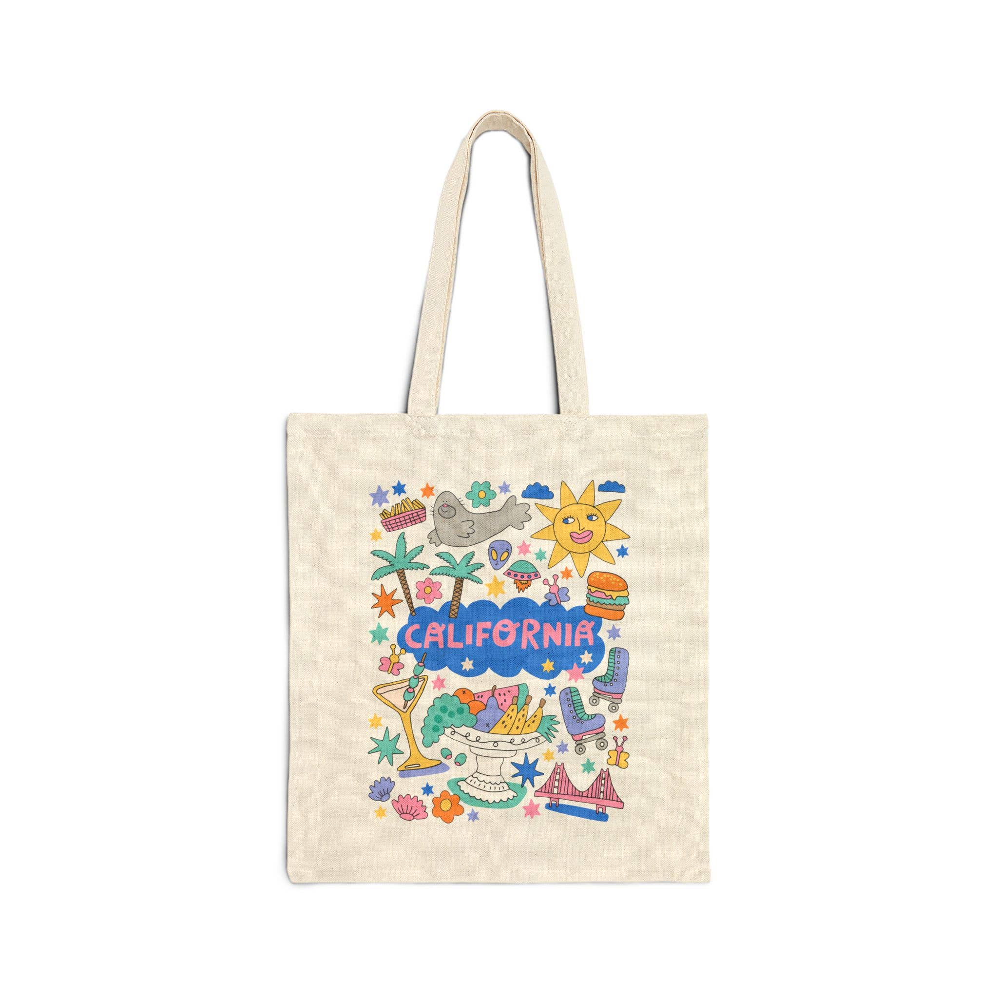 LOLALA - Wholesale Tote Bag - Women's - California Sunshine - Tote Bag2