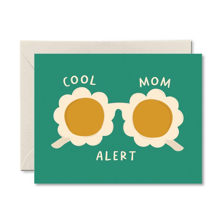 Carte d'alerte Cool Mom pour la vente par Pretty by Her