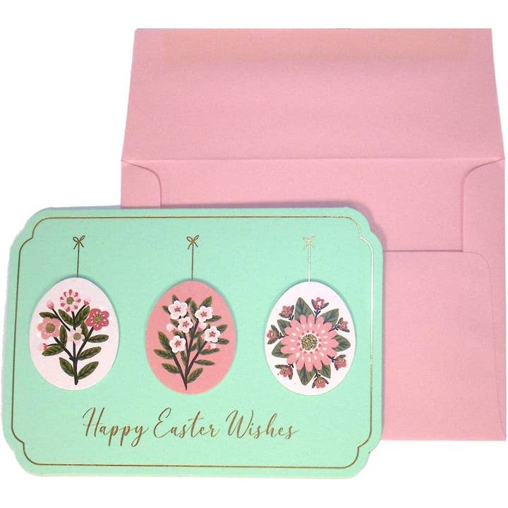 Hängende Eier Osterkarte für den Großhandel von NIQUEA.D